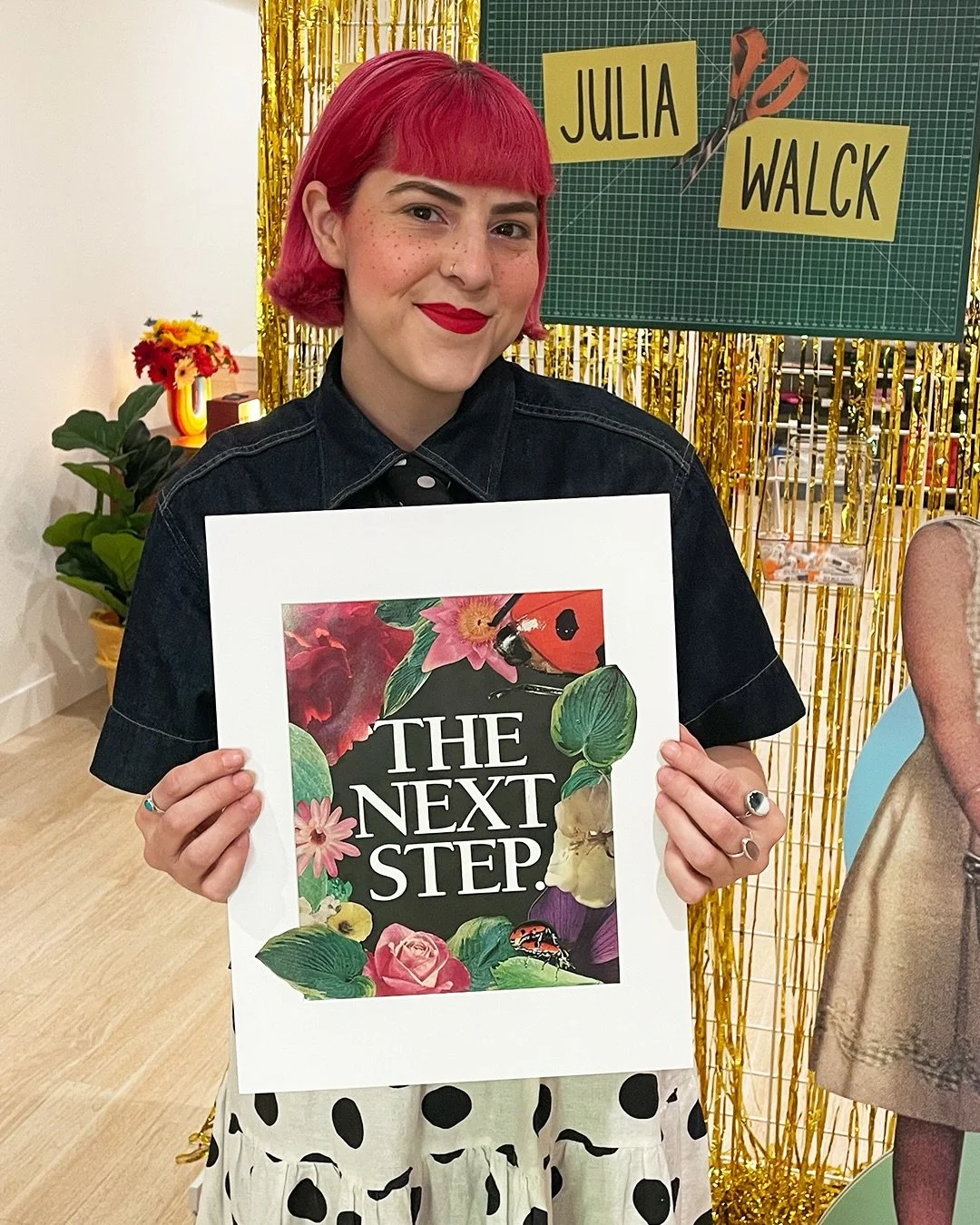 Artists and their work from last weekend&rsquo;s Collage Workshops for World Collage Day at my studio ✂️

| #collage #workshop #art #thingstodoinla #artist