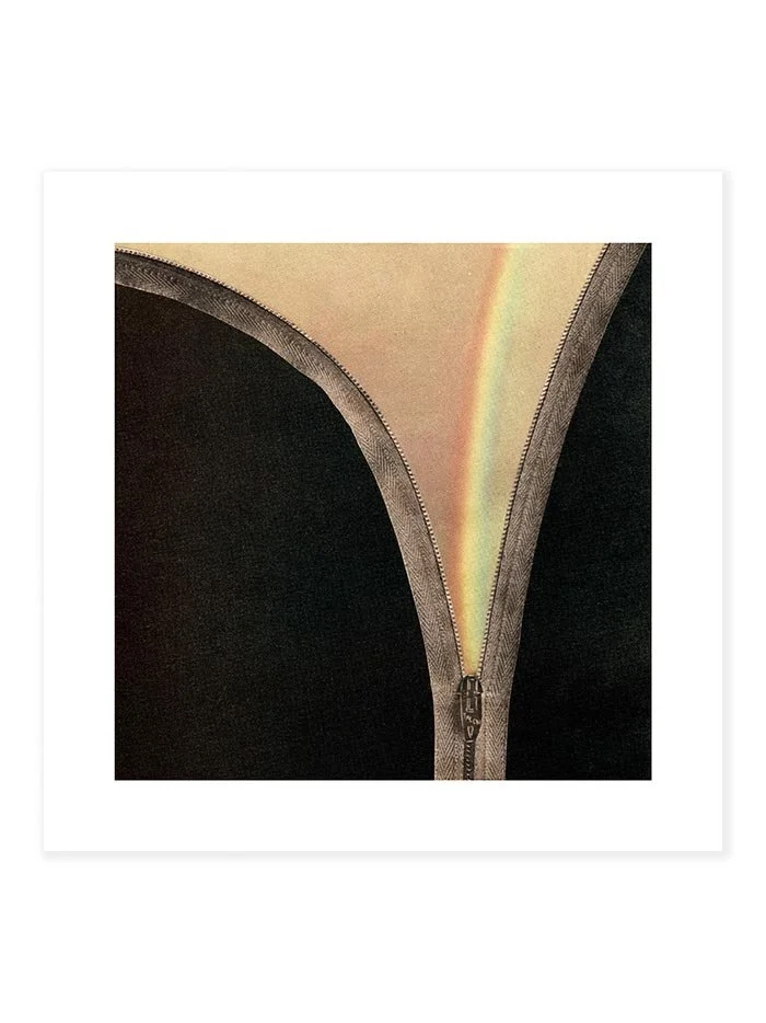 Zipper Rainbow Art Print