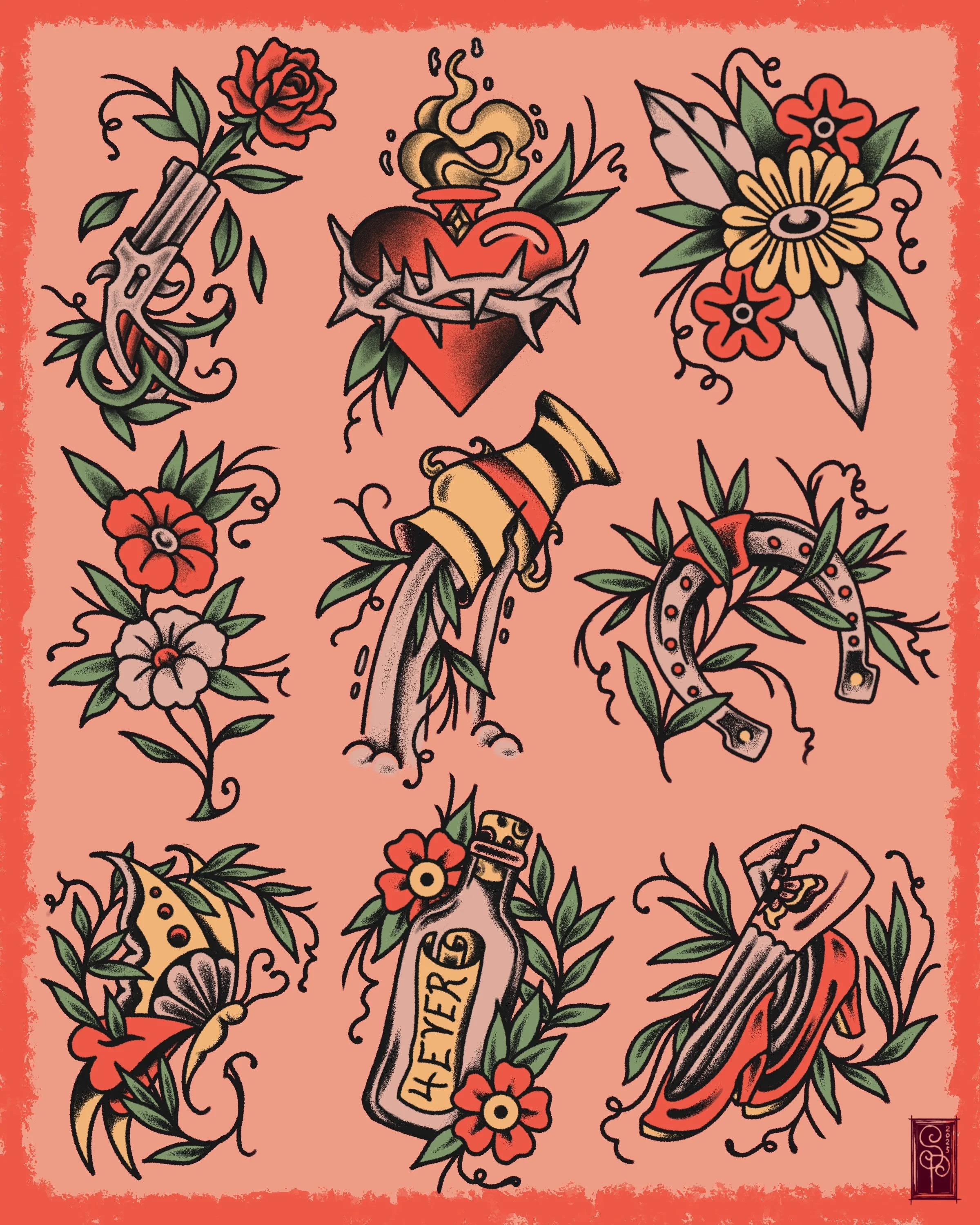 TATTOO FLASH DESIGNS