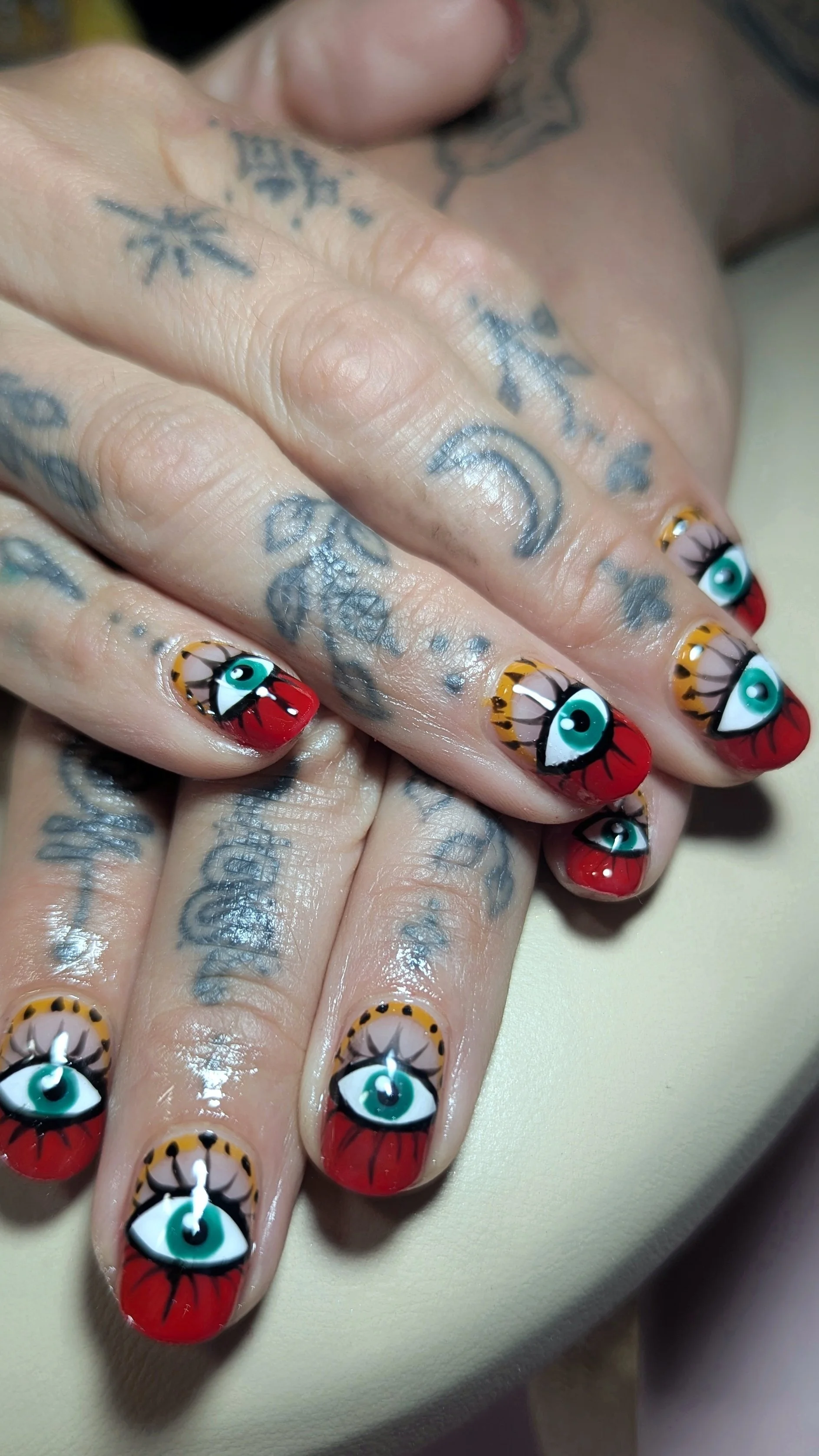 Gel Overlay Manicure with Level 3 - Complex Art