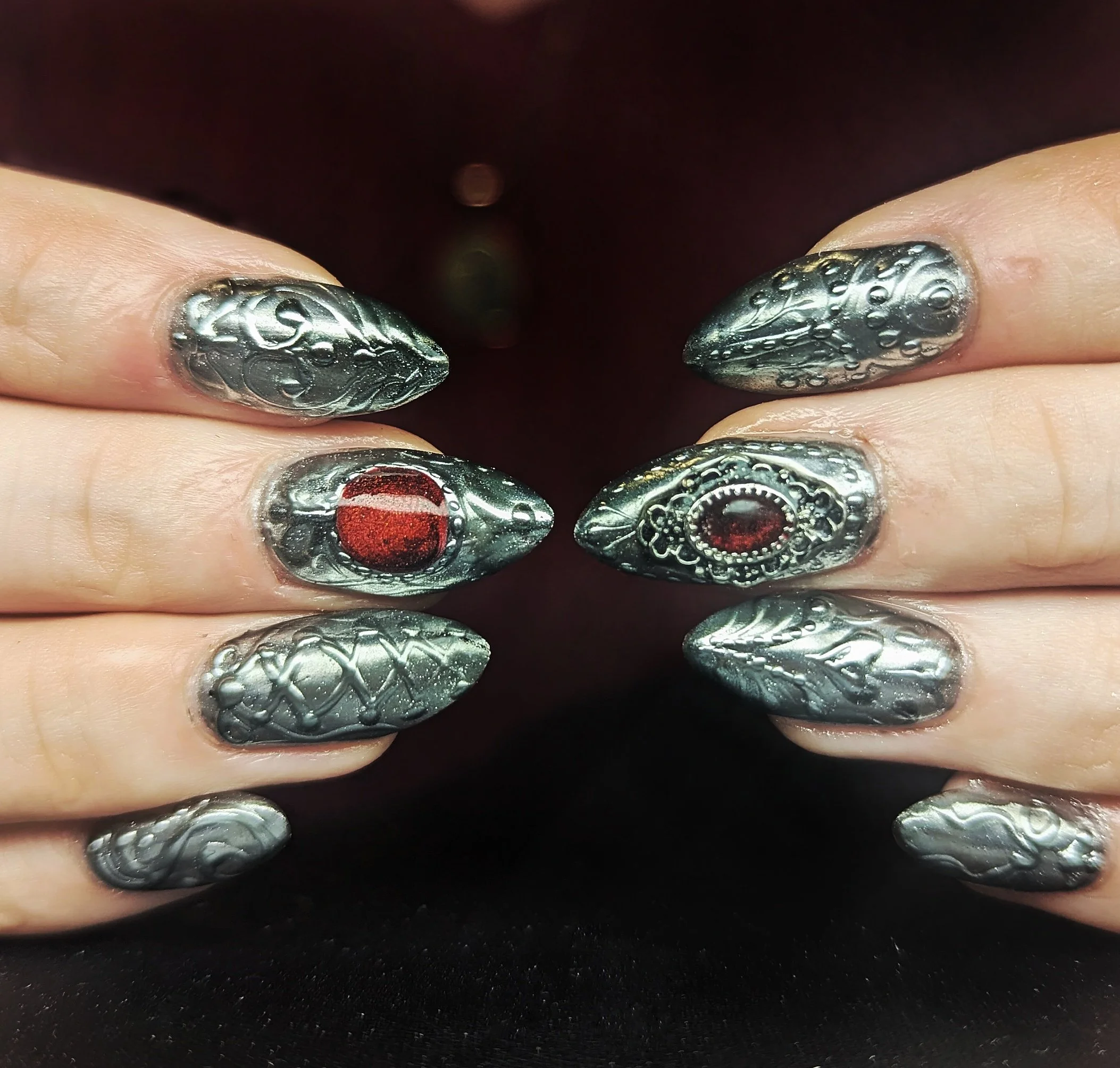 Gel Extension Manicure with Level 3 - Complex Art