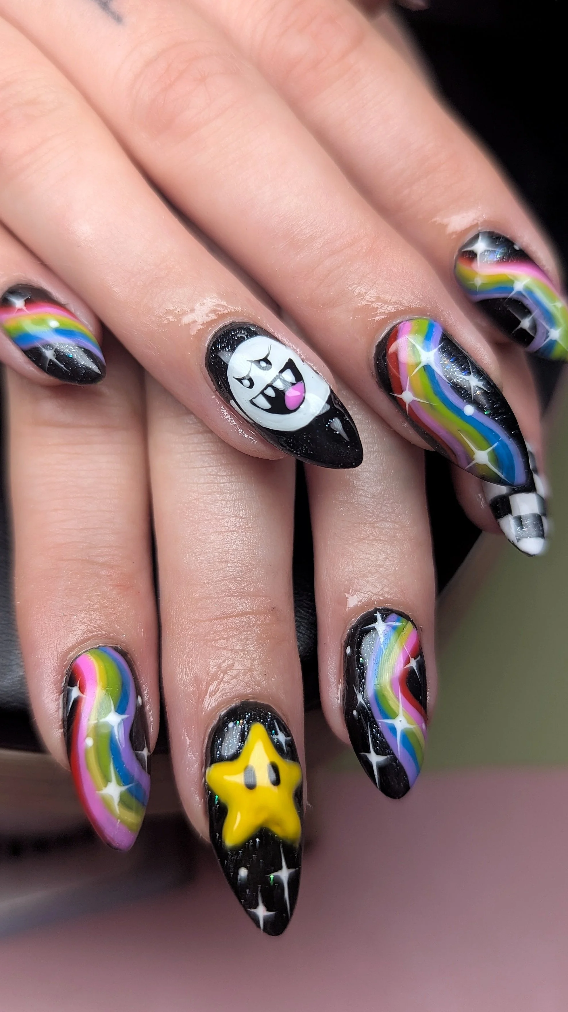 Gel Extension Manicure with Level 3 - Complex Art