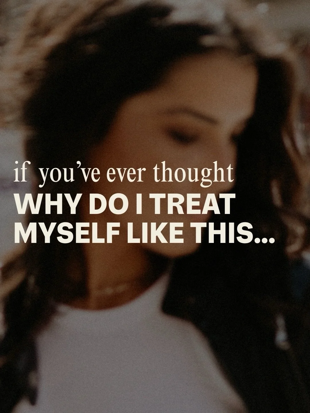 I don&rsquo;t want you to feel better for a hot second and then get pulled back into the same patterns &mdash; I WANT YOU TO FEEL COMPELLED TO CHANGE THE PATTERN COMPLETELY.
 Never done a post like this before, but it felt like it was about time I ch