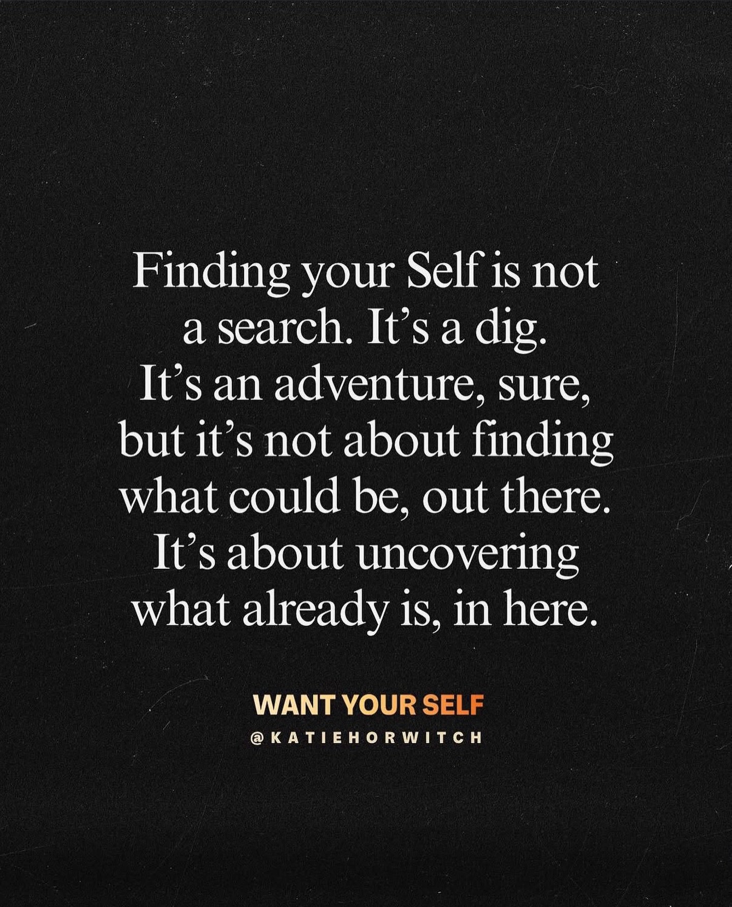 When people tell you that you need to &ldquo;find your self&rdquo;&hellip;what is your first thought?

If you instantly think of some grand Eat Pray Love type trip, or some quest to an unknown corner of the world, you&rsquo;re not alone. Many people 