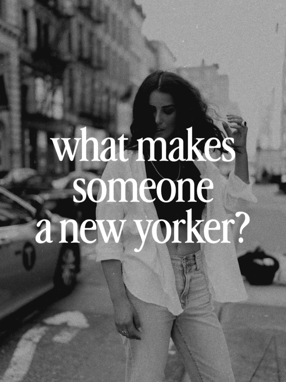 &ldquo;New Yorkers are born all over the country, and then they come to the city and it strikes them, &lsquo;Oh, this is who I am.&rsquo;&rdquo; &mdash;Delia Ephron￼

Today marks a full decade of living in NYC 💛

I&rsquo;ve been told many things giv
