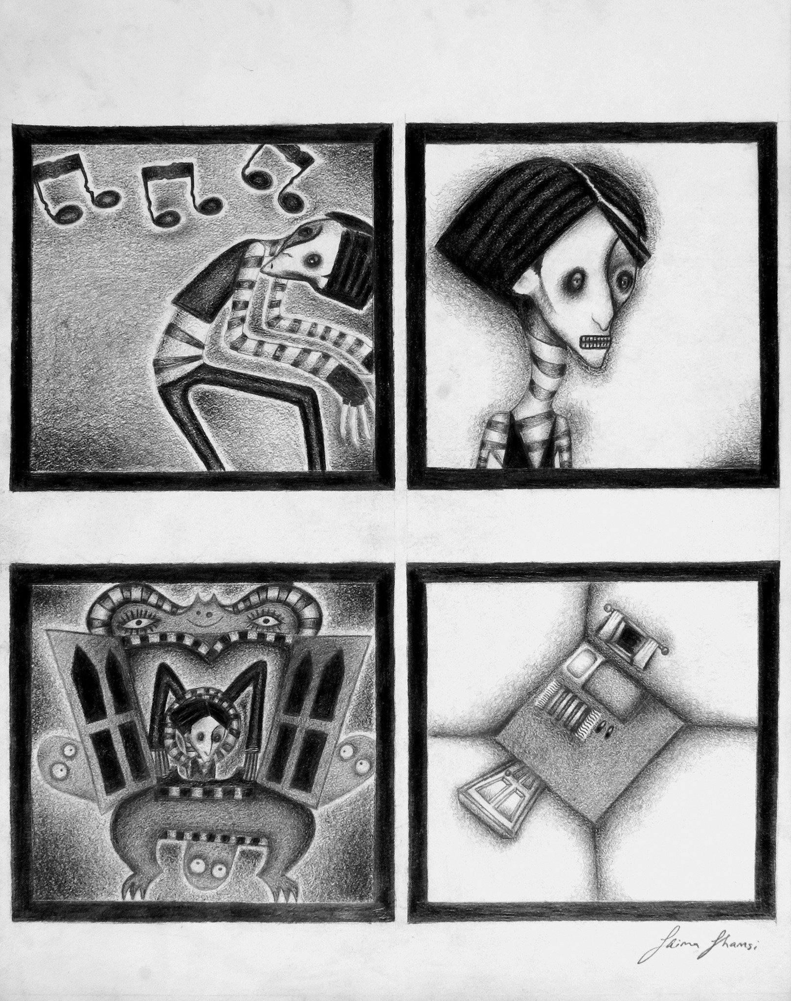 "Down the Hole" a picture book by Saima Shamsi