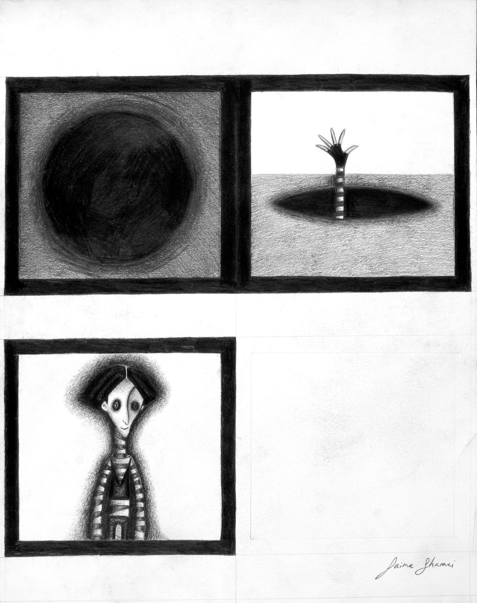 "Down the Hole" a picture book by Saima Shamsi