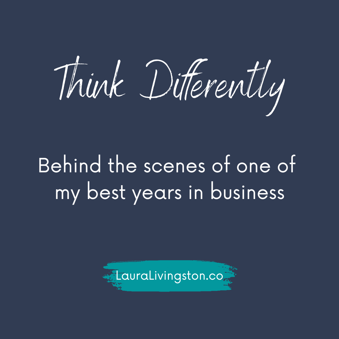 Behind the scenes of one of my best years in business