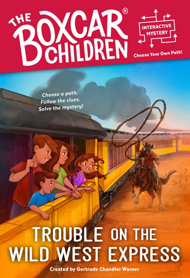 The Boxcar Children: Trouble on the Wild West Express