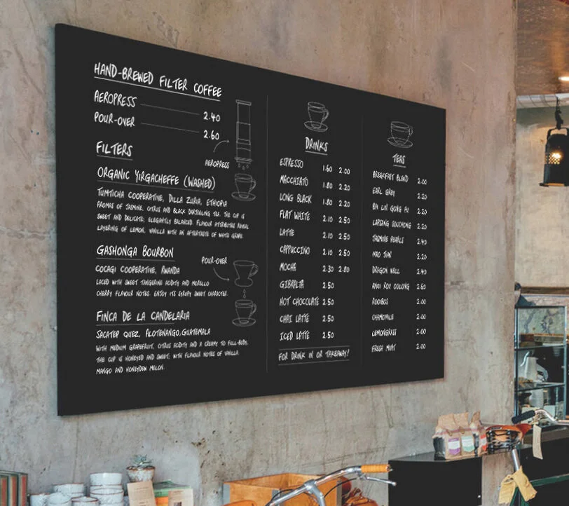 SIGNAGE/MENU