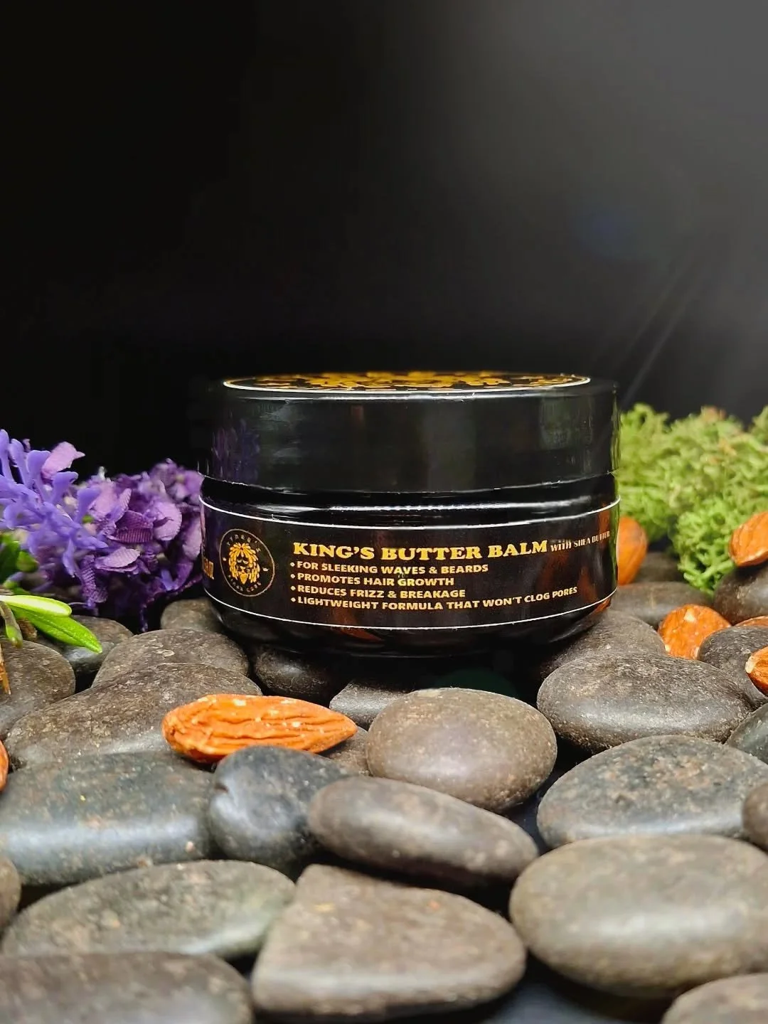 For the Kings 👑✨
Our King&rsquo;s Butter Balm keeps waves smooth and beards polished with lightweight shine, deep conditioning, and a fresh floral scent. No buildup. No clogging. Just royal results. 🧈 

#PolishYourCrown #loclove #naturalhairproduct