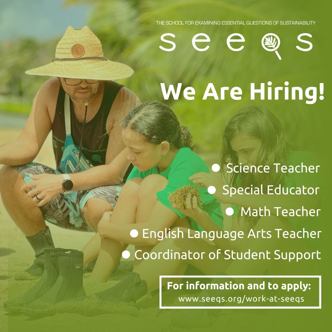 Are you an educator looking to work at an innovative public school? 
Are you passionate about sustainability and project-based learning? 
Are you excited about fostering stewards of Planet Earth?
 
If you answered yes to all of those questions, apply