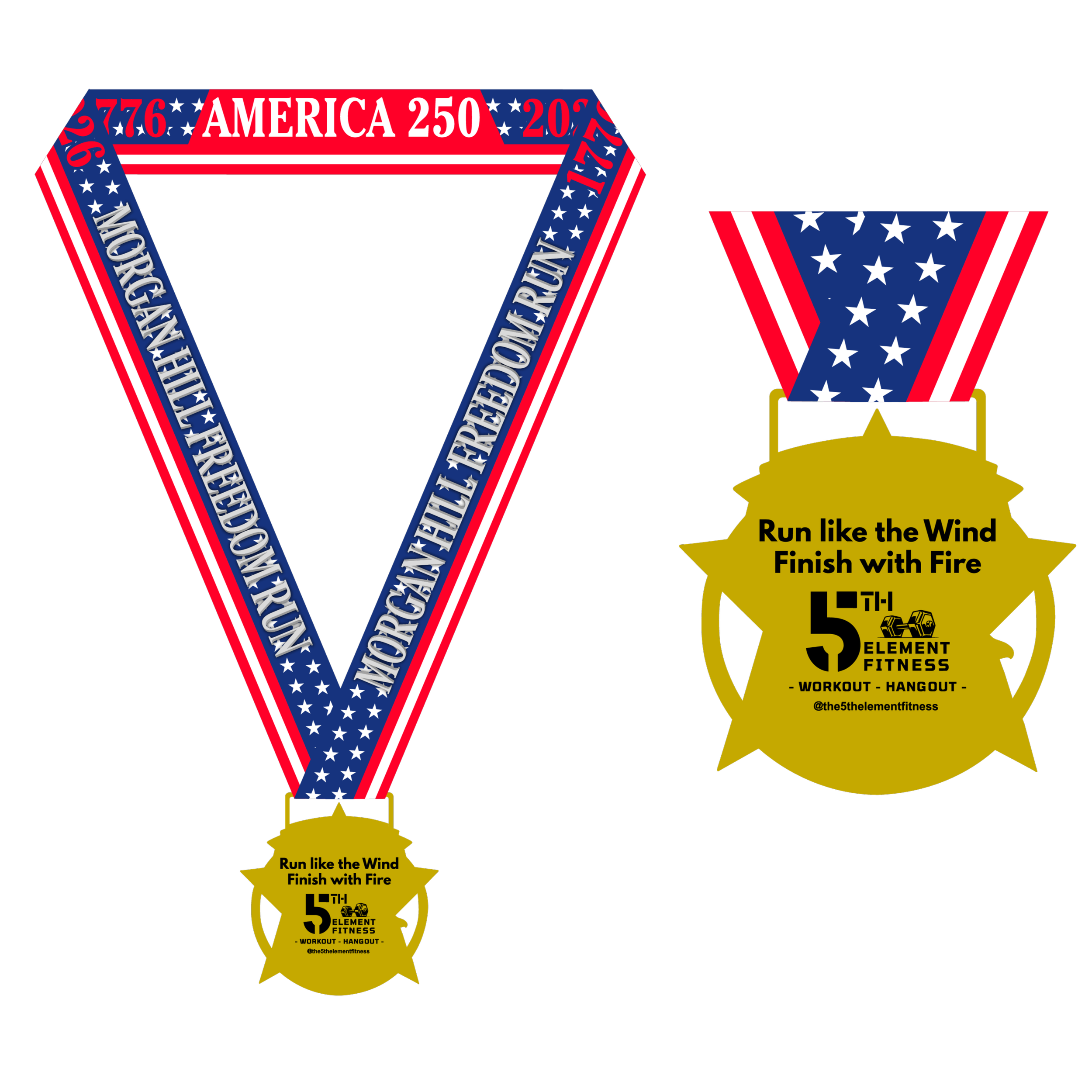MHFF American 250 Medal (Back)
