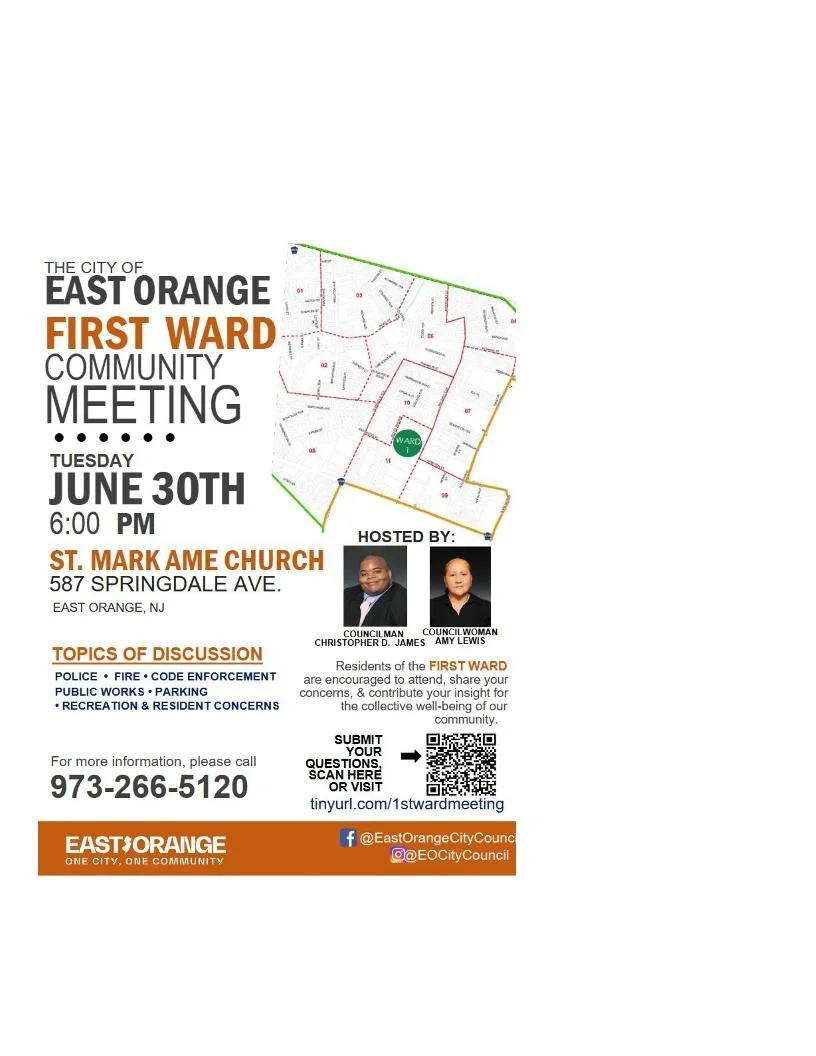First Ward Community Meeting