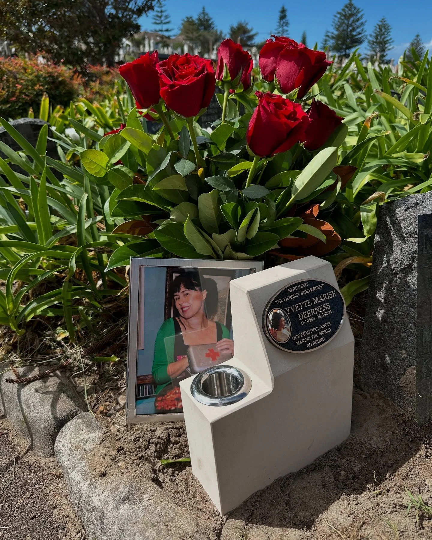 Yesterday was the  2nd anniversary we said goodbye to Yvette and a day we finally laid her in her final resting place @mamabadlambs not only was she the backbone of Badlambs but a loving mother to @romanmellis and @binamellis. We miss you every day. 