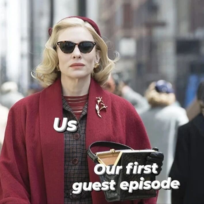This week we talk about 2015's Carol with special guest @lucillepetty ! We get detailed, analytical, and, of course, gay. Available on Spotify, Google Podcasts, Apple Podcasts, and our website