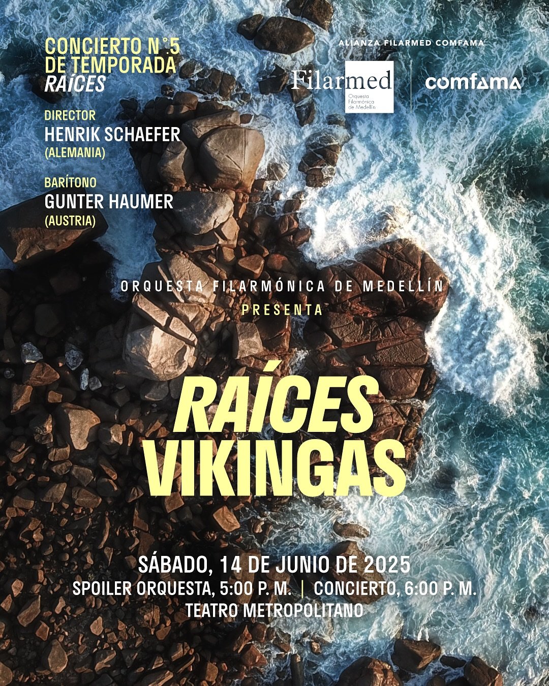🎶 En la Fundaci&oacute;n MUV nos emociona hacer parte de experiencias que conectan profundamente con las emociones, la historia y la identidad cultural. Y este Quinto Concierto de Temporada de @filarmed lo logra con creces.

Por primera vez en su se