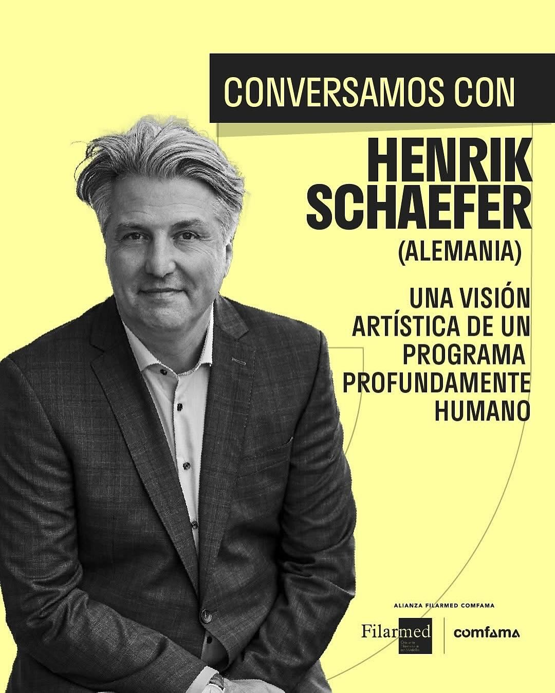 #As&iacute;ConversamoCon Henrik Schaefer (@henrikschaefer68), director invitado a nuestro quinto concierto de temporada &ldquo;Ra&iacute;ces Vikingas&rdquo; ⚔️🎶. En esta ocasi&oacute;n, Schaefer trae una propuesta &uacute;nica y emocionante: un posi