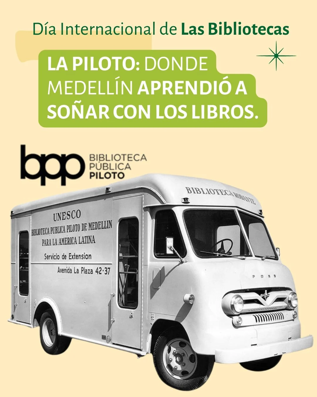 📚 Desde 1952, la Biblioteca Pública Piloto ha sido un faro de lectura, cultura y memoria para toda la ciudad y hoy la celebramos como uno de los espacios más queridos de Medellín.
Desde hace más de 70 años, ha sem