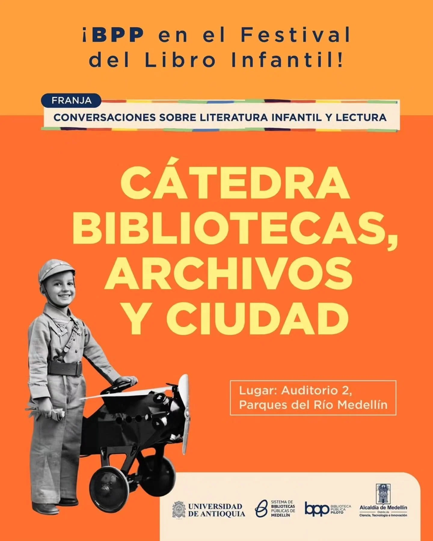 👦🏻📚 &iexcl;La lectura infantil es una apuesta colectiva por el futuro! 

En el II Festival del Libro Infantil abrimos un espacio para pensar las pol&iacute;ticas educativas, la cultura escrita y el papel social de las bibliotecas en Am&eacute;rica