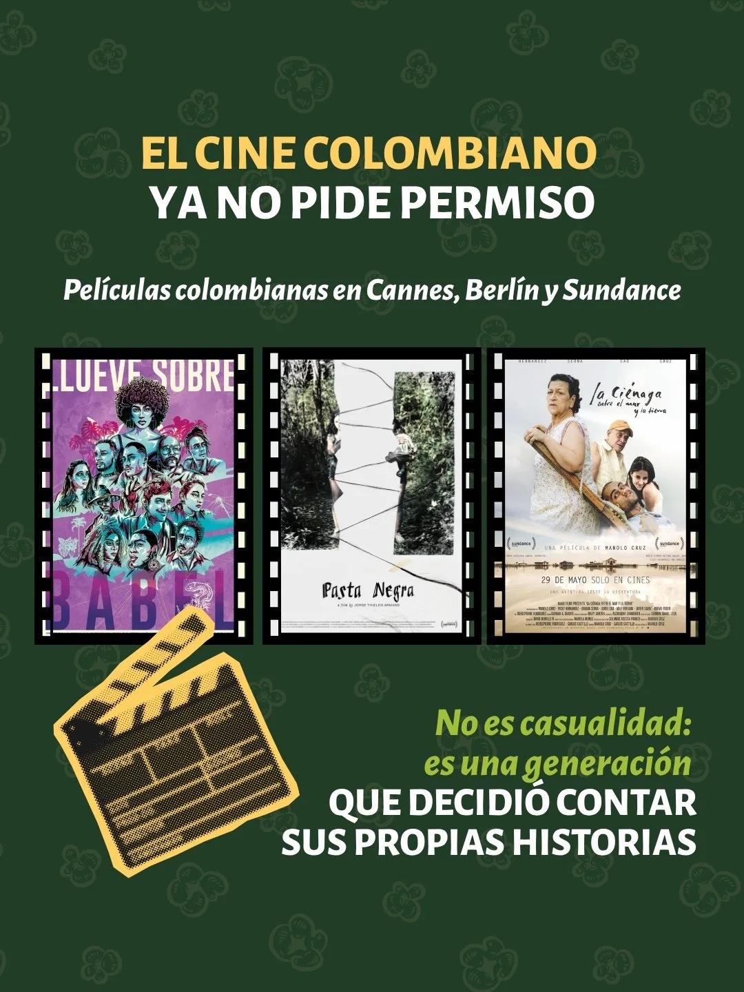Antes de 2003, hacer una pel&iacute;cula en Colombia era casi un acto de fe. La Ley de Cine cambi&oacute; eso: por primera vez, el Estado apost&oacute; por financiar y distribuir historias propias.

Hoy, directoras como Laura Mora o Alejandra Marino 