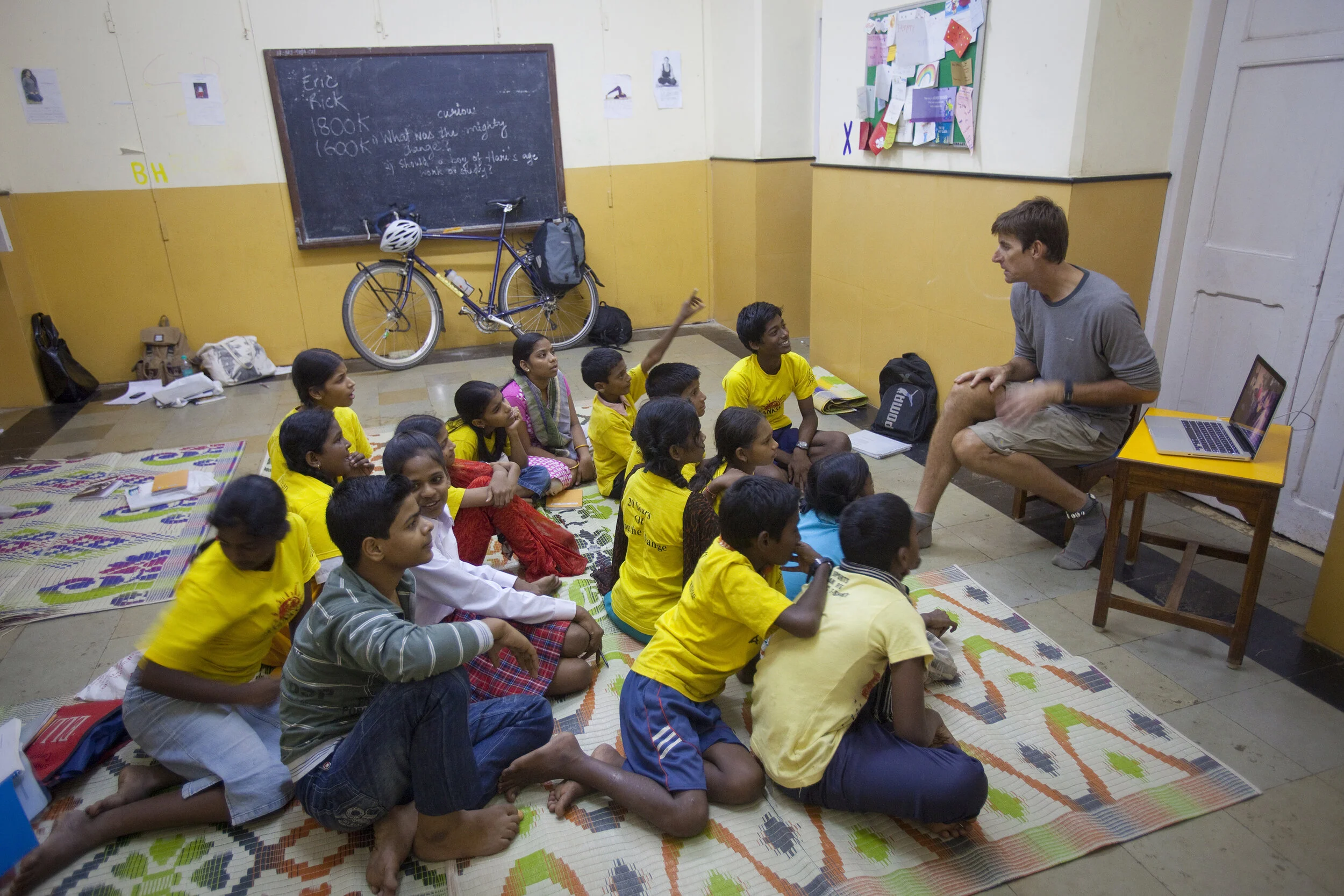 6. Rick Gunn with students India .jpg