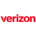 Verizon logo in red and yellow text.