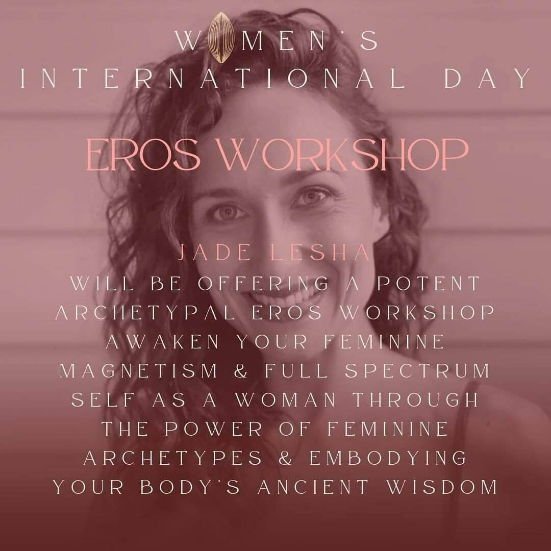 INTERNATIONAL WOMENS DAY

🌹 In honour of us as women &amp; the power that occurs when we gather, my dear friend @embodiedart_  Freer is hosting an incredible line up of women from the Northern Rivers to gather &amp; conjure magic together.

I will b