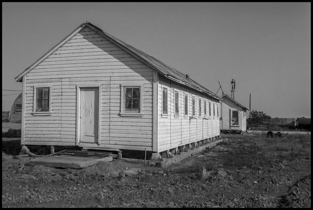  An abandoned labor camp in the delta.