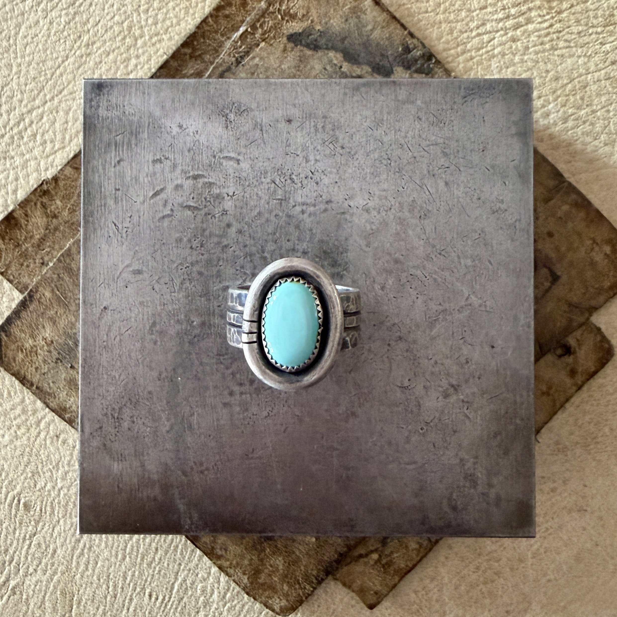 Fox Turquoise Ring