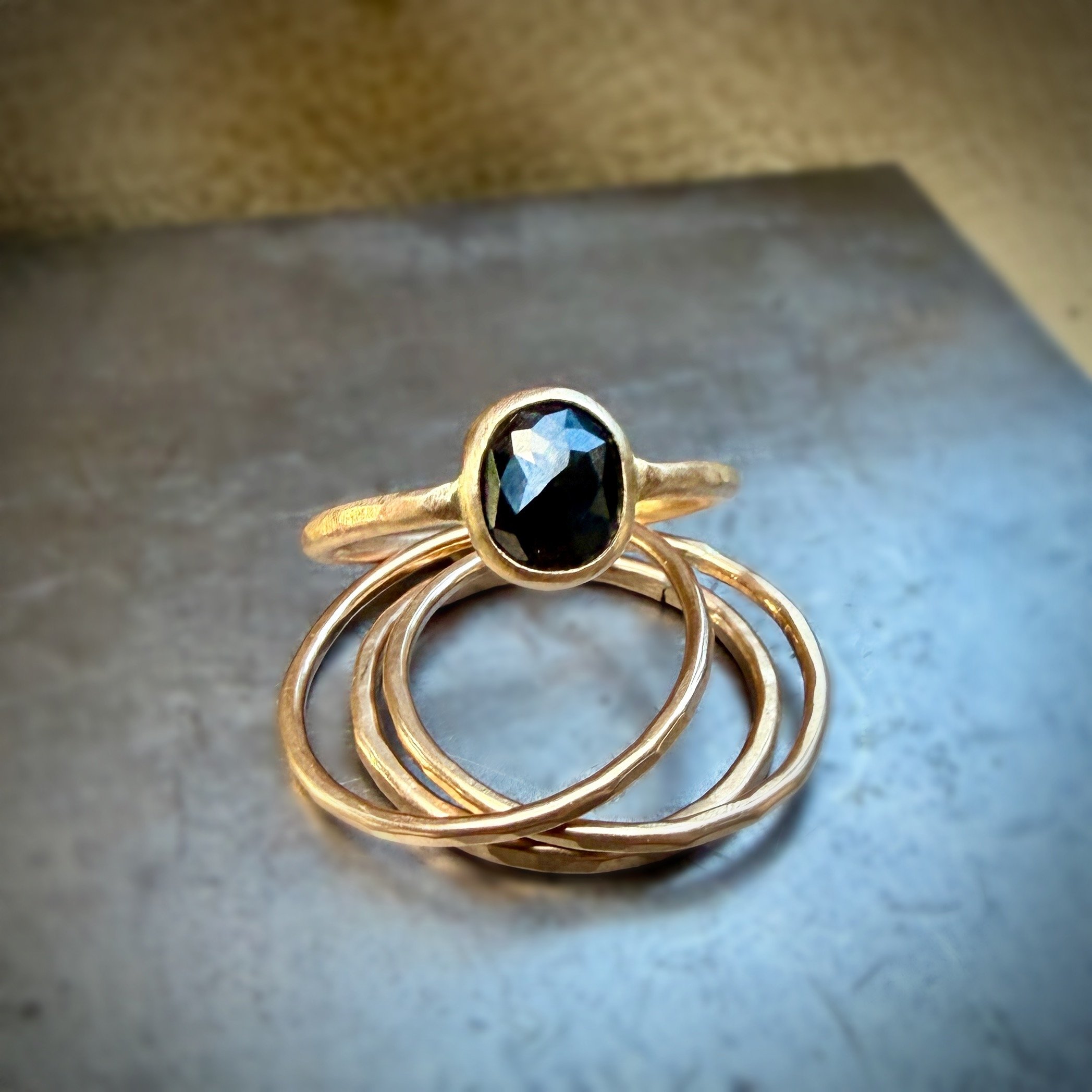 Black Diamond Ring