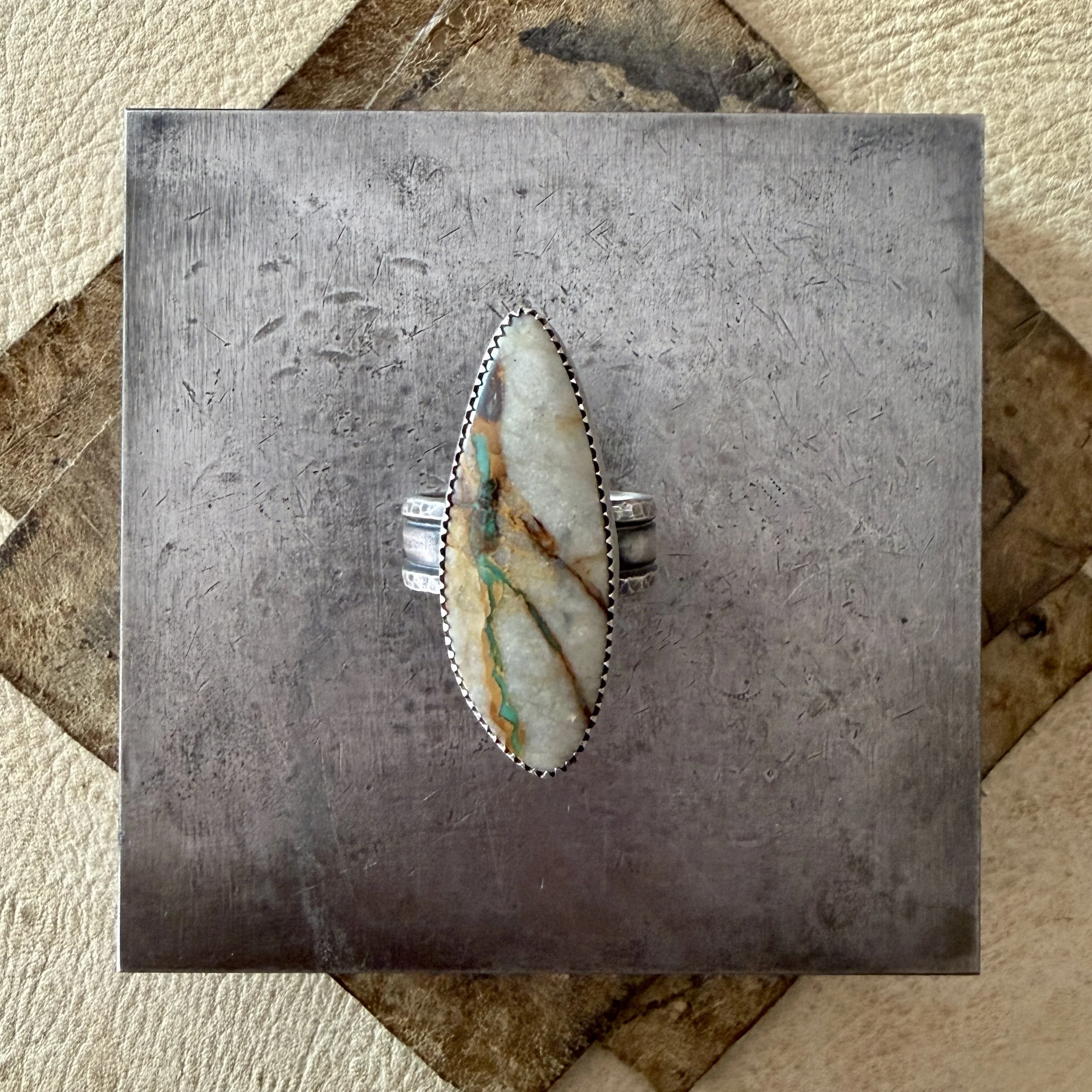 Ribbon Turquoise Ring