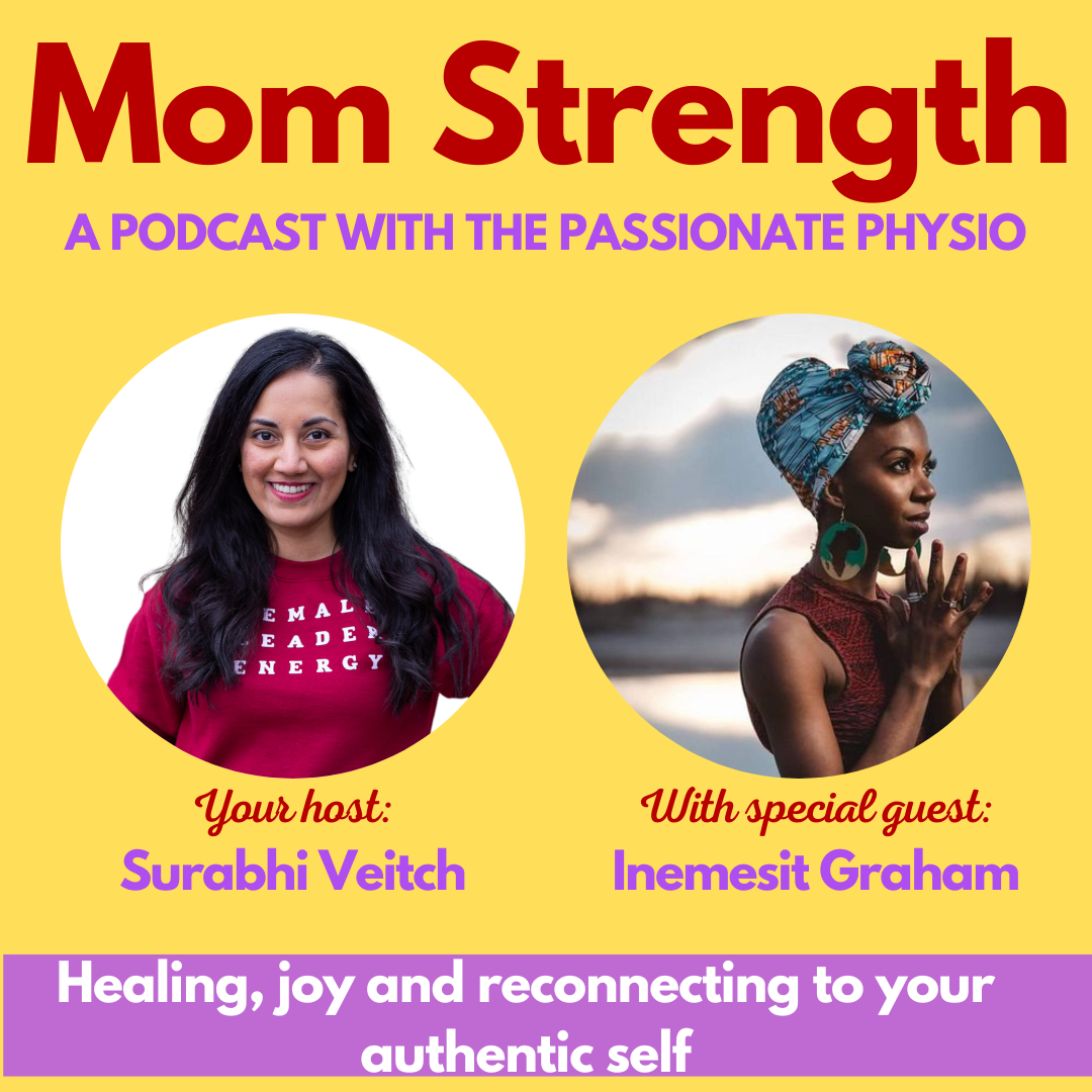 Surabhi Veitch interviews Inemesit Graham, repeat guest, fitness and nutrition coach, and anti-racism educator, for a conversation all about self-care, joy, returning to your authentic self, and healing from anti-Black racism.