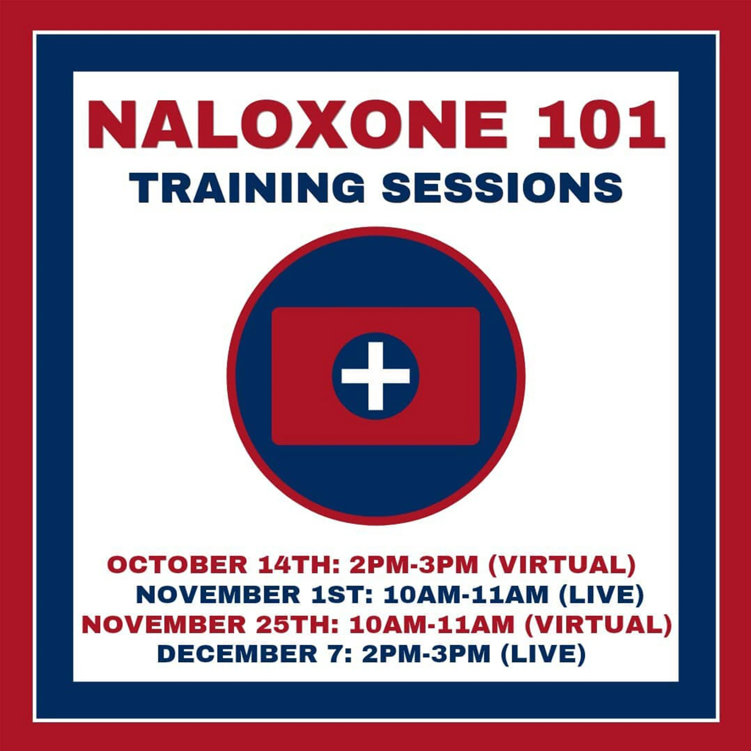 Naloxone 101 Training Session