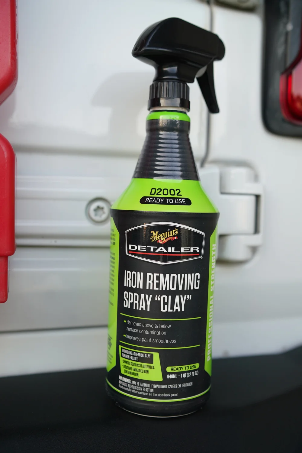 3. Meguiars Iron Removing Spray Clay