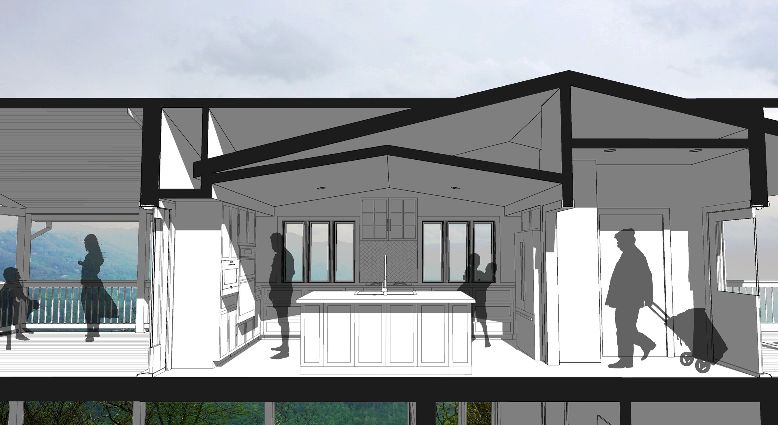 Linville Land Harbor - Addition + Renovation Design