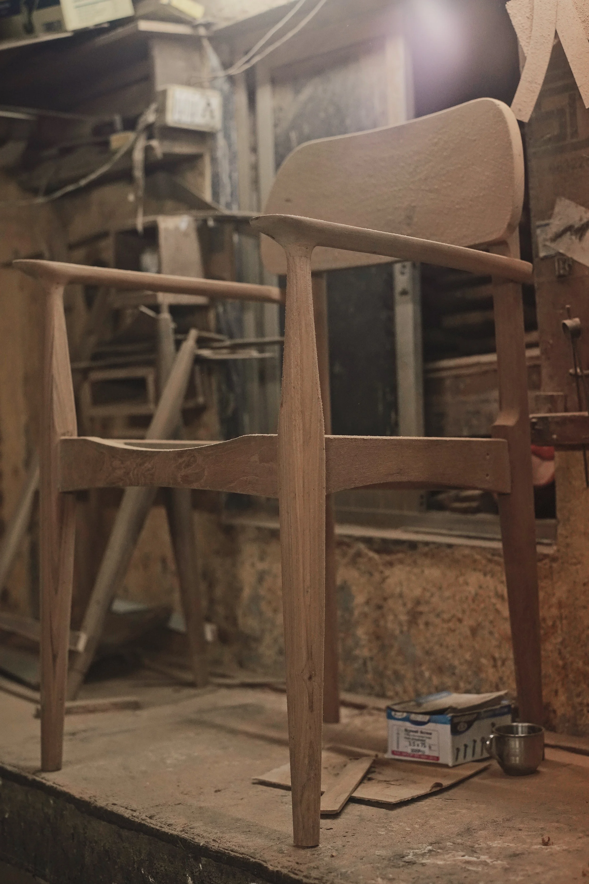 Chair takes shape