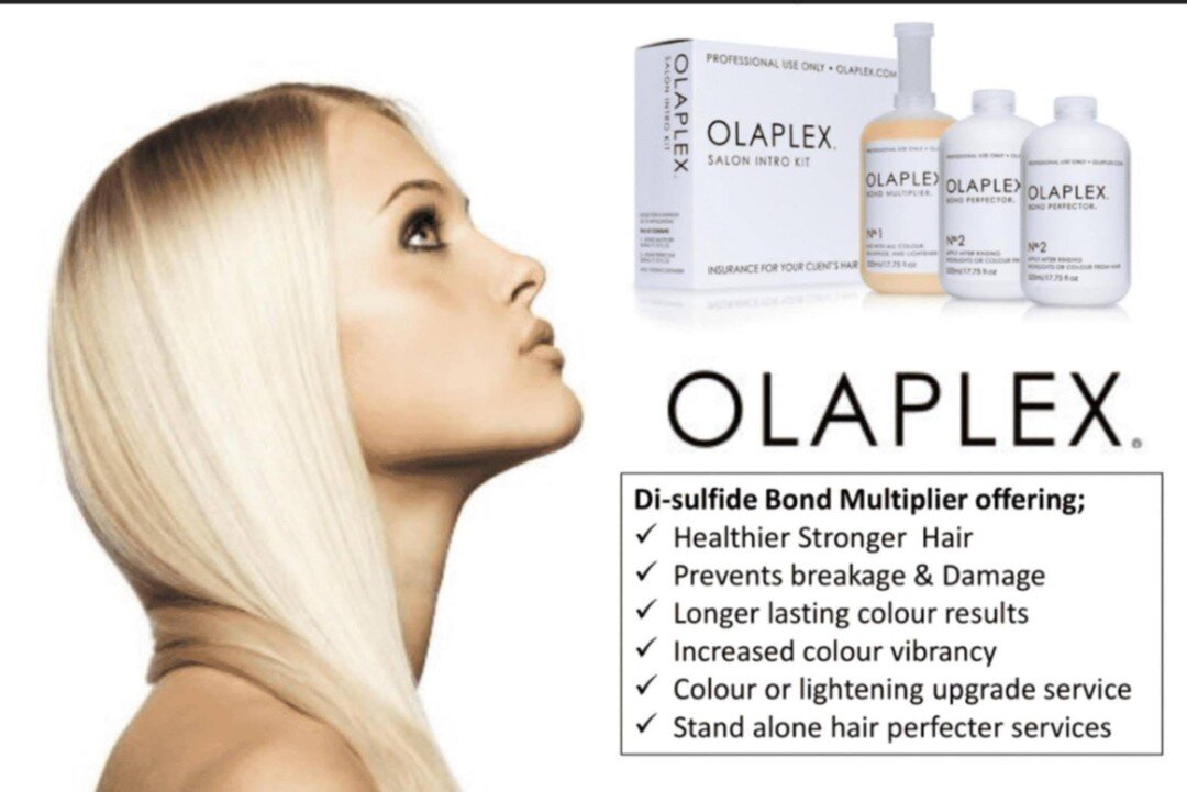 Olaplex complete treatment with blow dry &pound;22 till the 10th of October! Call or msg salon to book 😁 01418895262