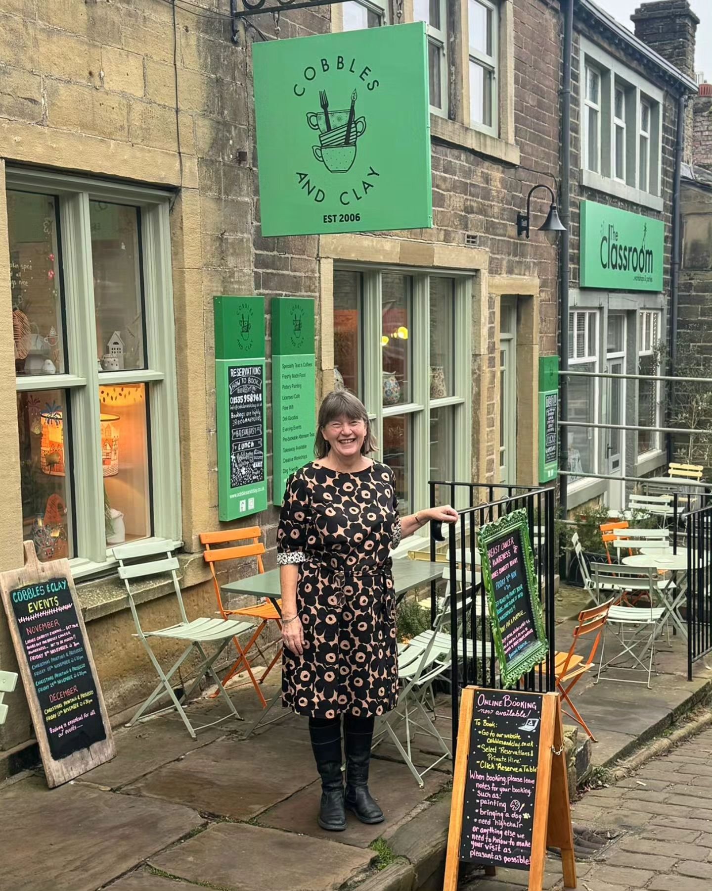 Jill is visiting Oakbank Secondary School today to give her annual talk for the year 10 business studies students. Each year, the class study Cobbles and Clay&rsquo;s business profile as part of their coursework and learning. Jill will return each ye