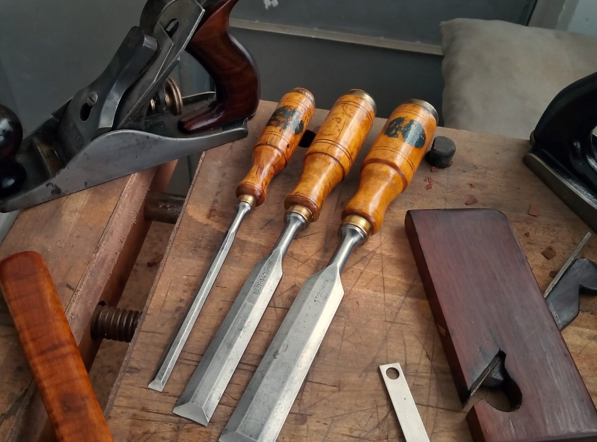 E.A Berg Chisels
SOLD