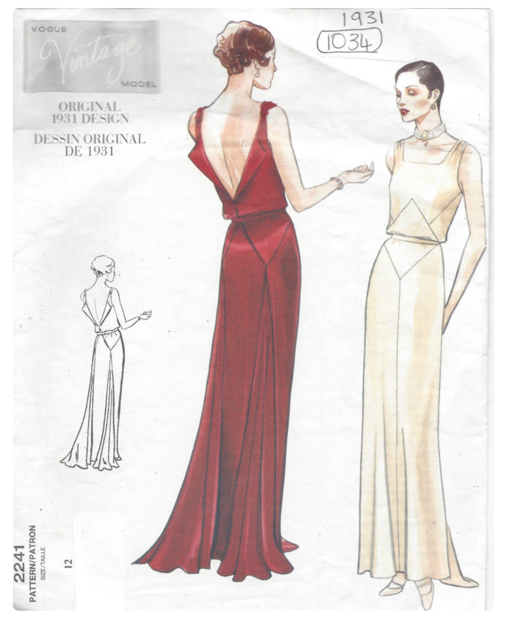 1950s Bridal Pattern, Wedding Dress with Train – Vintage Sewing Pattern  Company
