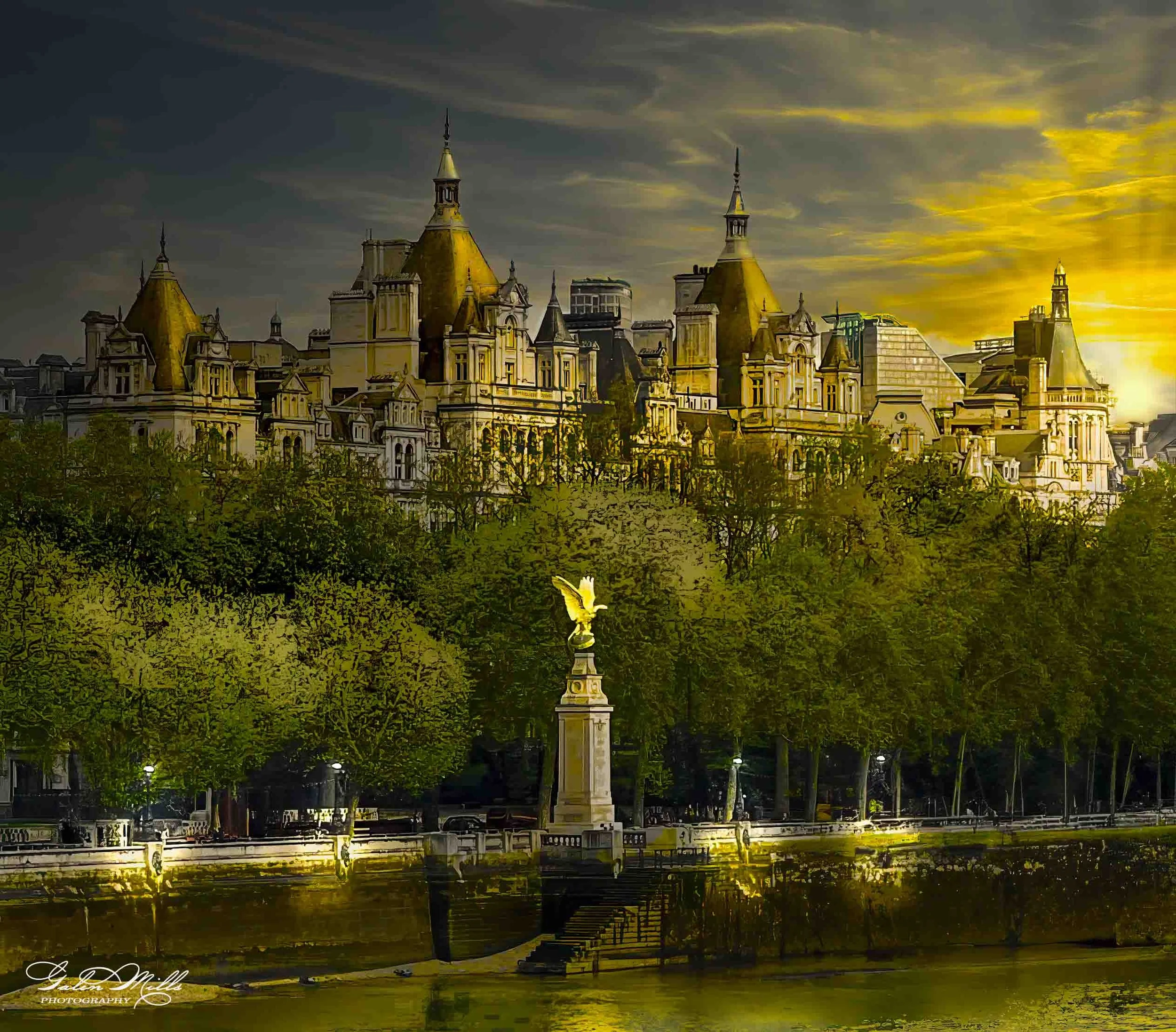 Sunset at One Whitehall Place