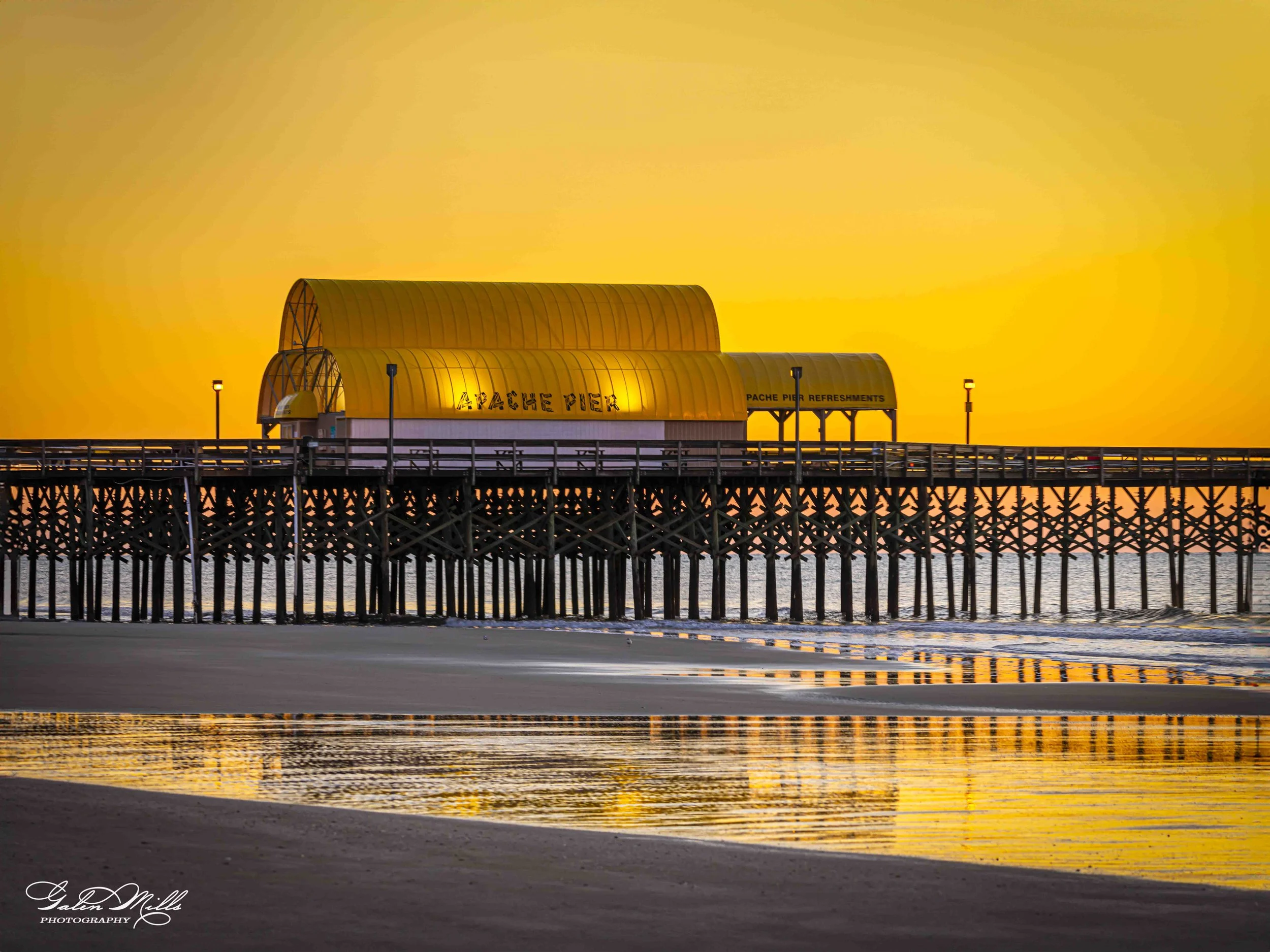 Apache Pier at sunrise