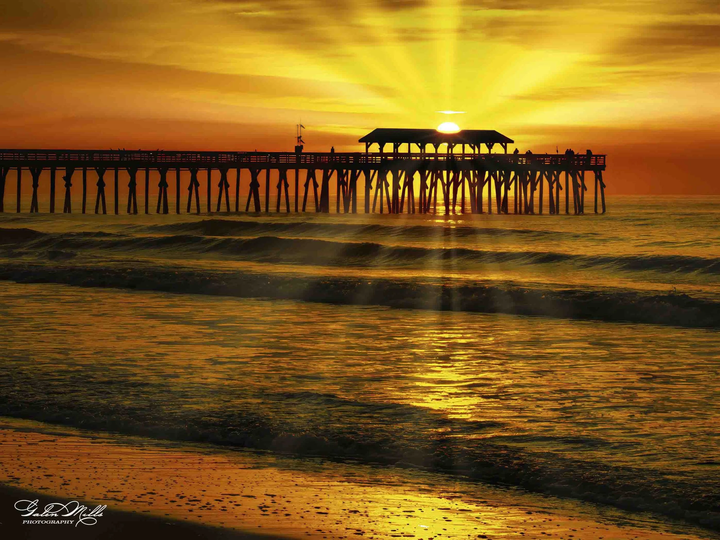Sunrise at Myrtle Beach State Park