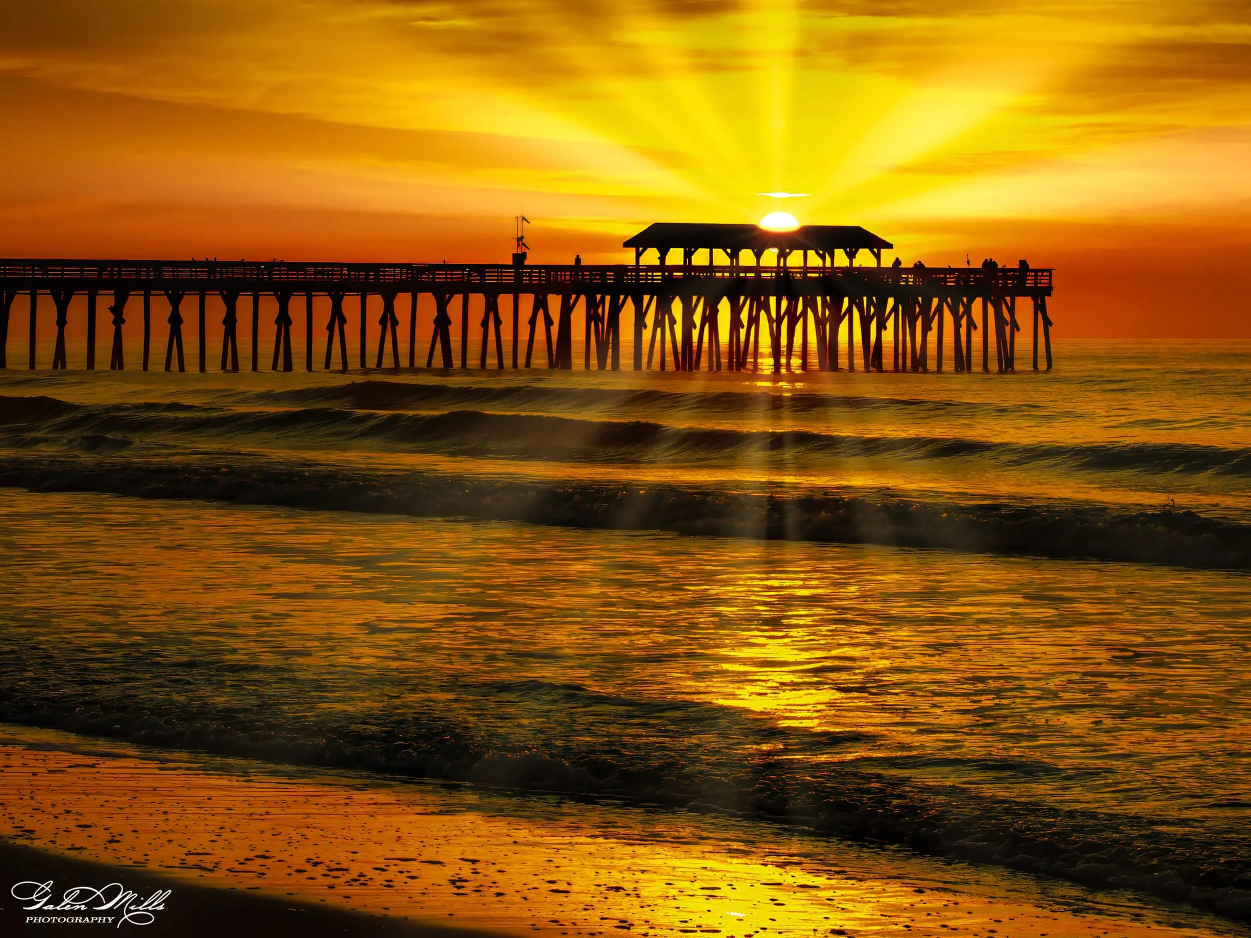 Sunrise at Myrtle Beach State Park
