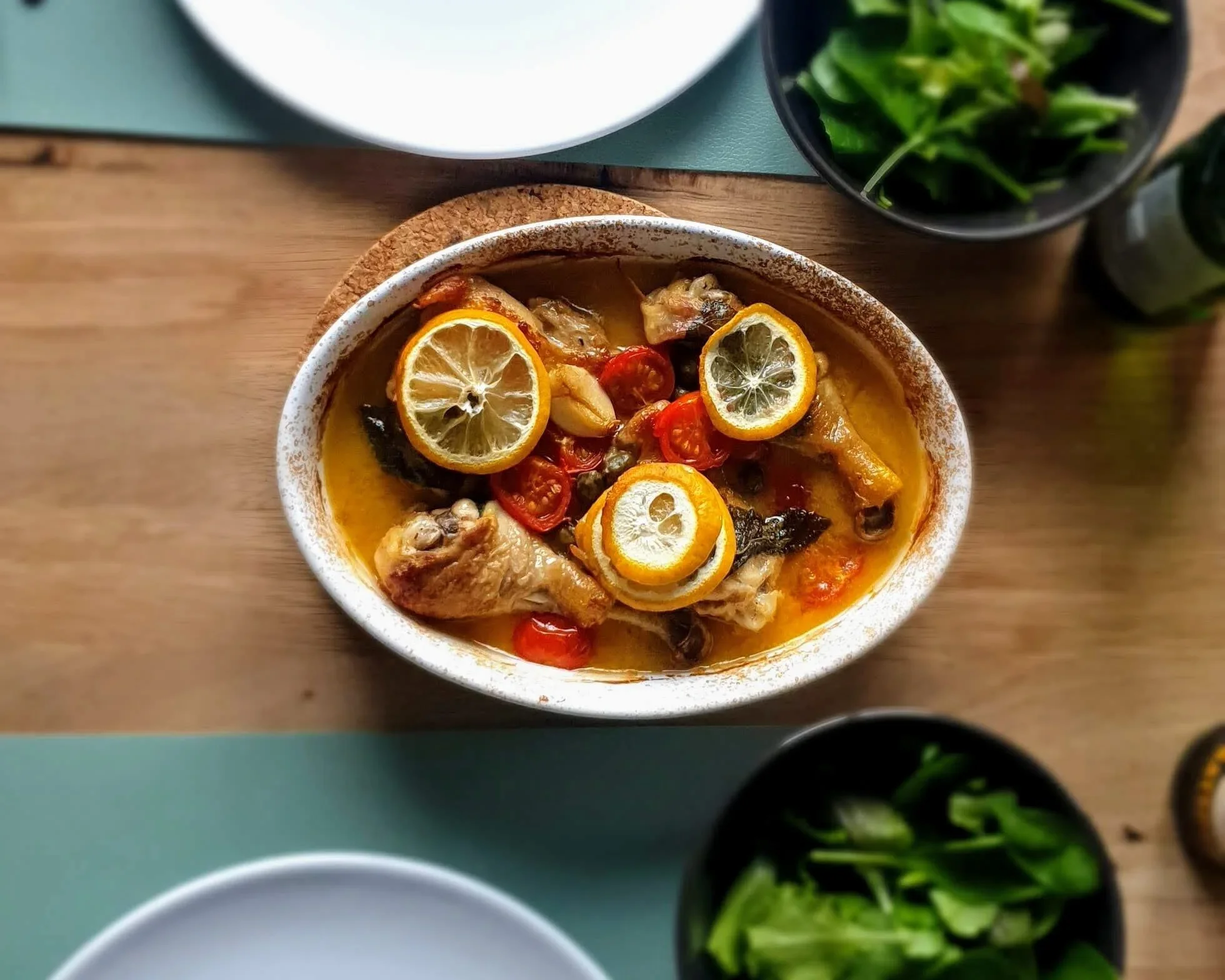 Chicken in White Wine