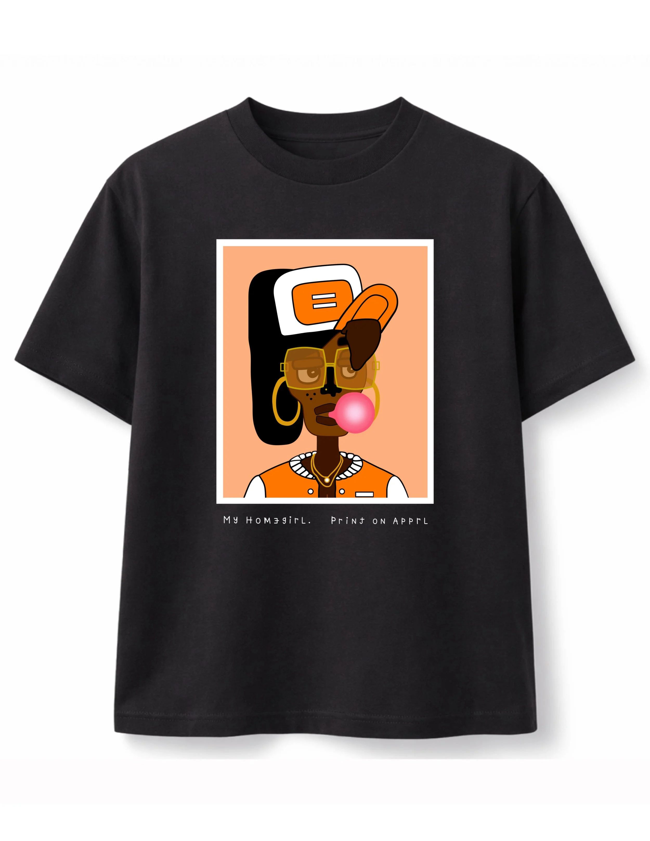 My Homegirl - Design - Black Tea - Front View.jpeg