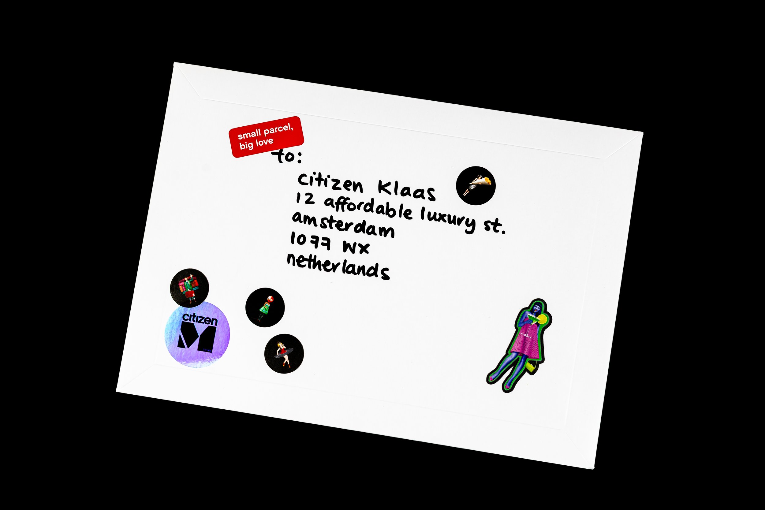 envelope with stickers_CitizenM - Design portfolio - Black Scene-085.jpg