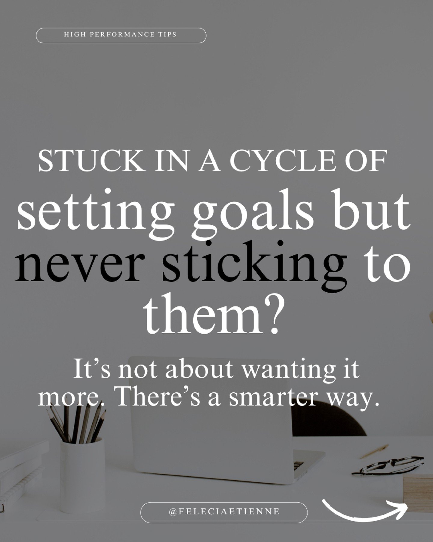 Stuck in a cycle of setting goals you know you want&hellip;
&hellip;then watching them fade into the background?

It&rsquo;s not about &ldquo;wanting it more.&rdquo;

And it&rsquo;s definitely not about waking up earlier, pushing harder, or buying an