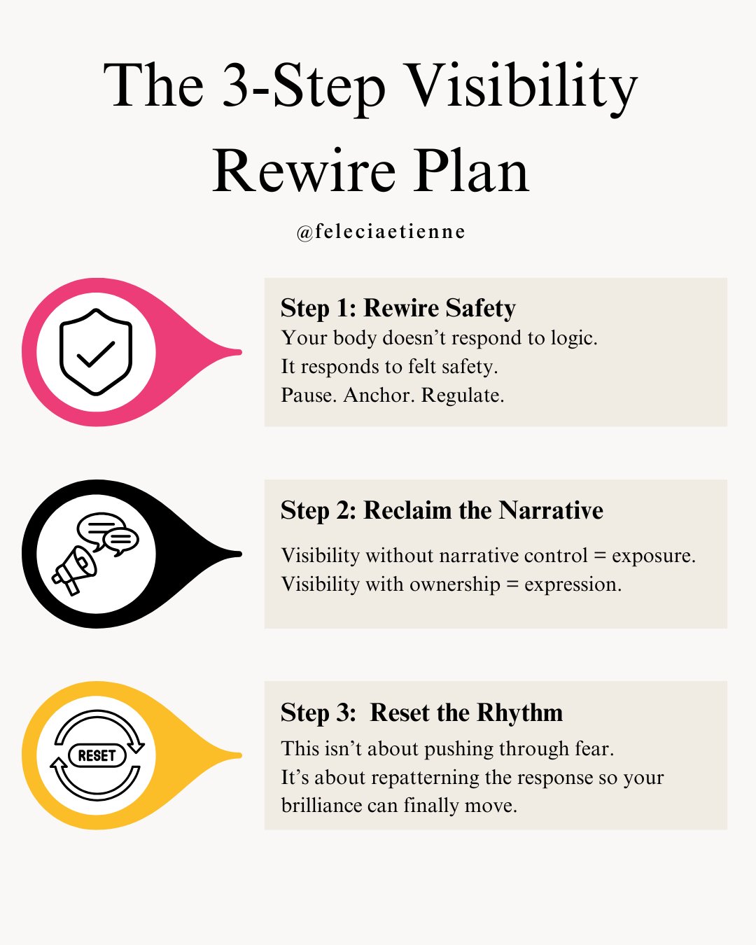 If visibility still feels unsafe (even after the prep, the mindset work, and the personal pep talks)&hellip;

You&rsquo;re not broken.
Your nervous system is just still bracing for impact.

Here&rsquo;s why your brilliance keeps hiding when it&rsquo;